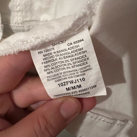 Lee Riders White Button Up Jacket - Picture 3 of 4